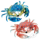 Украшение Краб Японский  асс. из 2-х (стекло) 12х4х9см GLT889