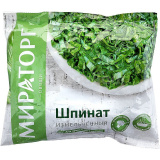 Шпинат измельченный 400г Мираторг  Шпинат измельченный 400г Мираторг