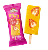 Сорбет из манго со свежей клубникой 60г Лето Fest 