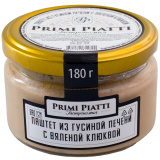 Паштет из гусиной печени с вяленой клюквой 180г