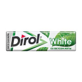 Жев.резинка Dirol WHITE мята 13,6г