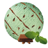 Мороженое пломбир Престиж Мята De Luxe 240г  