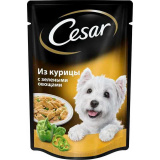 Корм Cesar 85г курица с зелеными овощами 