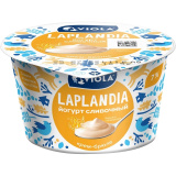 Йогурт сливочный  Laplandia со вкусом крем-брюле 7% 180г
