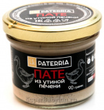 Пате из утиной печени 90г Paterria 