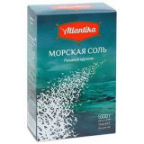 Соль морская крупная Атлантика 1 кг