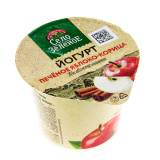 Йогурт Село Зелёное 3,5% 120г печ.яблоко-корица