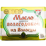 Масло Вологодское из Вологды в масленке 82,5% 180г