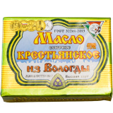 Масло Крестьянское из Вологды 72,5% 180г   Масло Крестьянское из Вологды 72,5% 180г