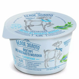 Йогурт из козьего молока Греческий 4% 150г Белое золото