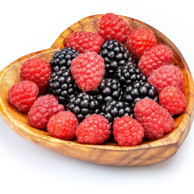 Ягодный микс Сердце ежевика/малина/ 200г Турция