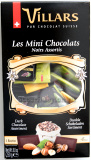 Шоколад Villars горький 72% мини-плитки картон 250г 