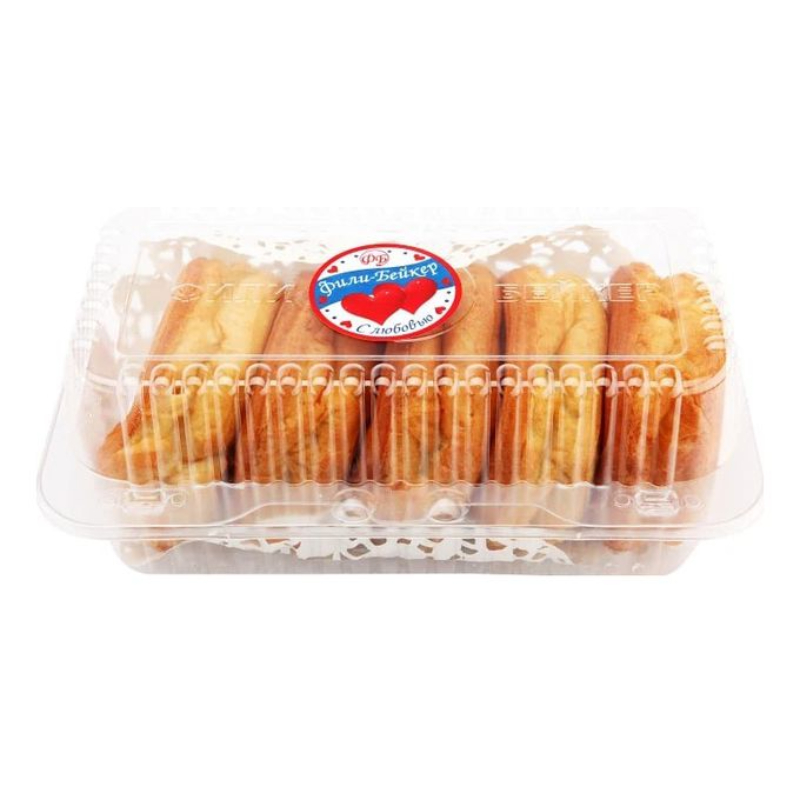 Набор пирожных Кольца заварные 3шт.в упак. Фили-Бейкер