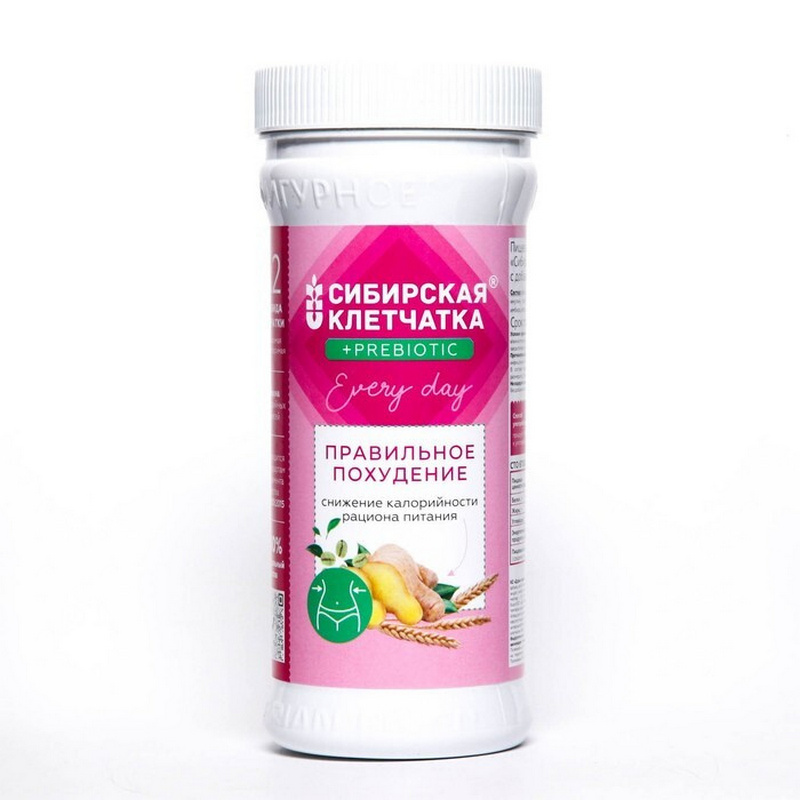 Клетчатка Сибирская Правильное похудение 300г 