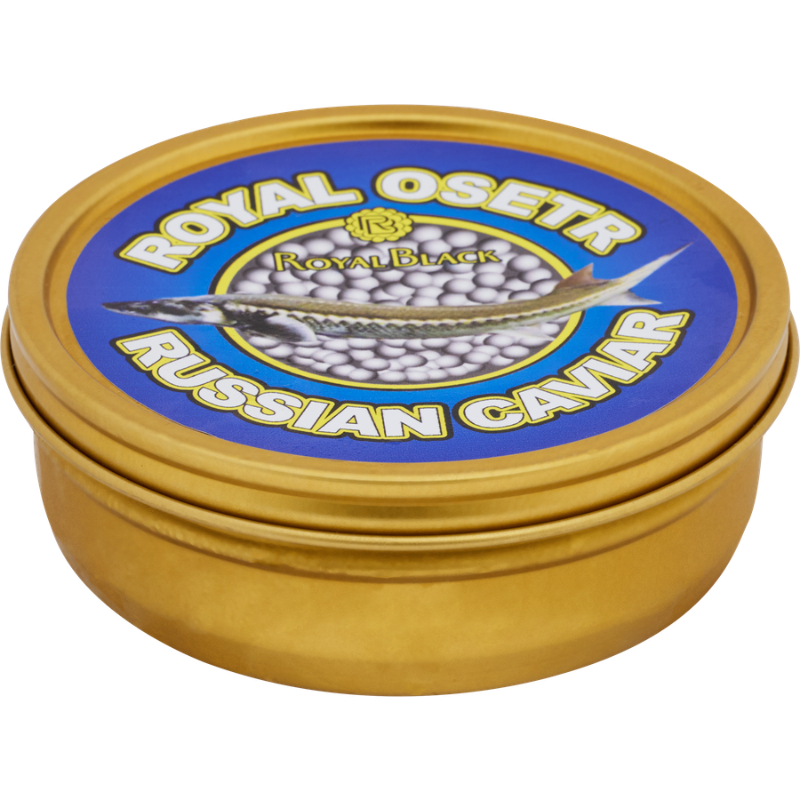 Икра зернистая Осетра 250г ж/б  Роял Блэк