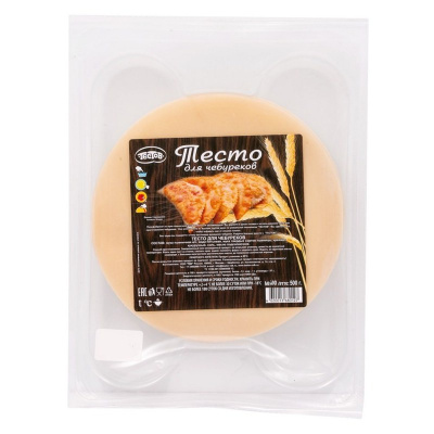 Тесто для чебуреков 500 г  МТ