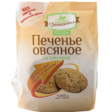 Печенье овсяное Баланс долголетия со стевией и вит-мин.комплекс 340г