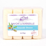 Мыло ЛЯ СИГАЛЬ марсельское с миндалем 4*100 г