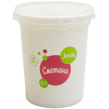 Сметана фермерская 15% 450г Лосево