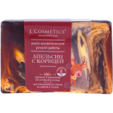 Мыло косметическое ручной работы Апельсин с корицей 100г L Cosmetics 