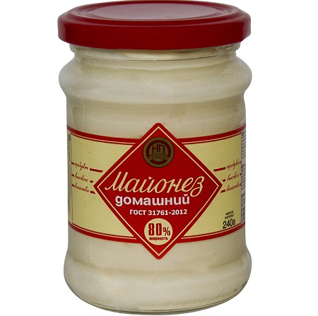 Майонез Принто Домашний 80% 430г