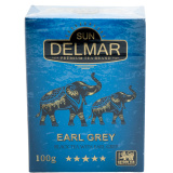 Чай Sun Delmar Pekoe+Earl Grey черный с бергамотом 100г картон