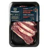 Стейк порц.Пиканья б/к охл.400г Праймбиф