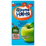 Сок Фрутоняня Яблоко осветл. 0,2л ДП 