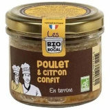 Паштет ДДГ из курицы с лимонным конфитюром БИО 90г