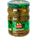 Огурчики соленые Рязанские Дядя Ваня 950г