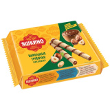 Трубочки вафельные со вкусом ореха 190г Яшкино 