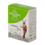Чай зеленый листовой GUNPOWDER green tea 200г STEUARTS TEA