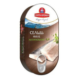 Сельдь атлантич.филе натур.в масле 175 г Санта Бремор