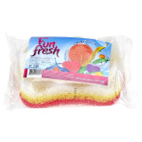 Губка д/тела массажная Какаду овальная  Текос  Губка д/тела массажная Какаду овальная  Текос