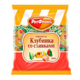 Карамель Клубника со сливками 250г 