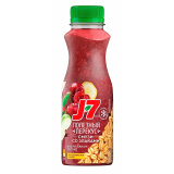 Продукт пит.J7 Полезный перекус яблоко/банан/вишня/черешня/морковь 300мл 