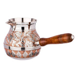 Турка резная ROSSO 650мл латунь  733-112