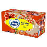 Салфетки 2-х слойные Зева Everyday в коробке 250шт 