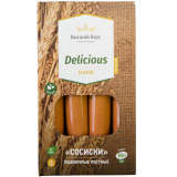 Сосиски пшеничные Delicious Classic 200г Высший вкус