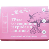 Пельмени японские Гедза со свининой и грибами шиитаке 250г Шаляпин 