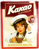 Какао-порошок Золотой якорь 100г  Какао-порошок Золотой якорь 100г