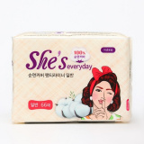 Прокладки She`s everyday ежедневные  66 шт 