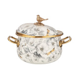 Кастрюля Agness Яблоневый сад эмал. 2,1л  950-521