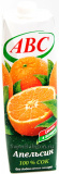 Сок Апельсиновый АВС 1л 