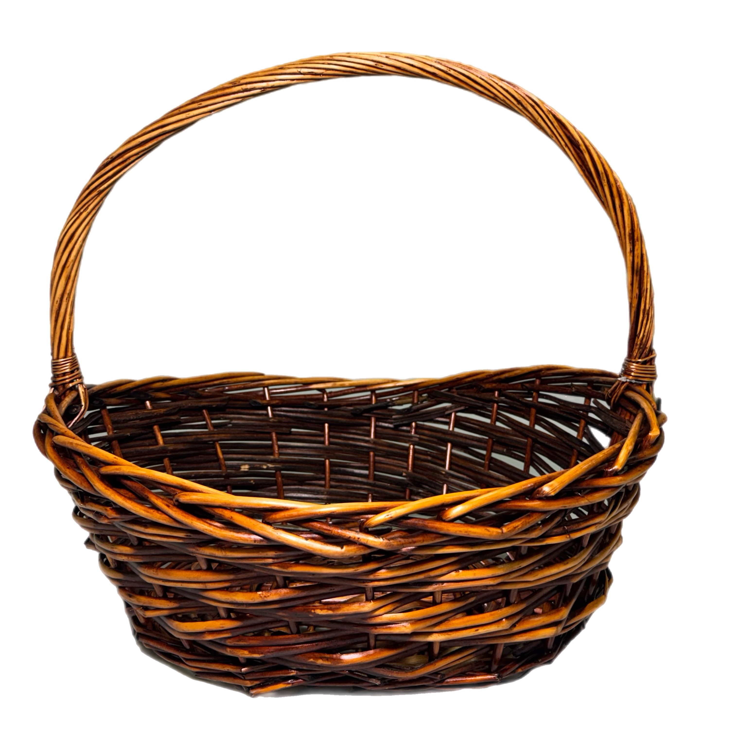 Корзина овальная 120936 L 49*38см 19/16/42см коричневая 2000000056654