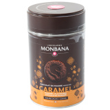 Какао c ароматом карамели 250 г Monbana  Какао c ароматом карамели 250 г Monbana