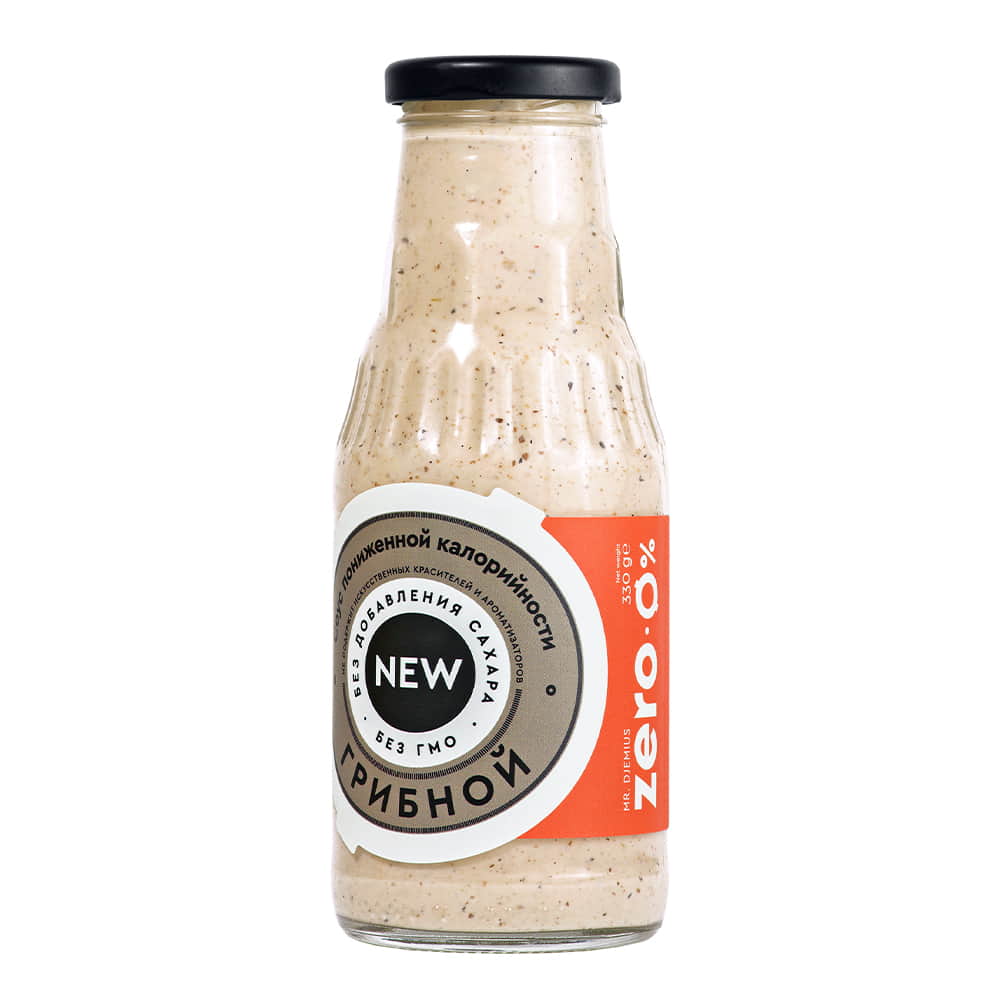 Соус низкокалорийный Mr.DjemiusZERO Грибной 0,33л 