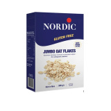 Хлопья Нордик овсяные из цельного зерна Крупные без глютена 500г