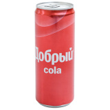 Напиток Добрый cola 0,33л ж/б