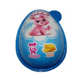 Пласт.яйцо большое с игрушкой МИ-МИ-МИШКИ 30г  